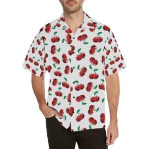 Cherry Pattern Print Design Hawaiian Shirt  - Thelegend59