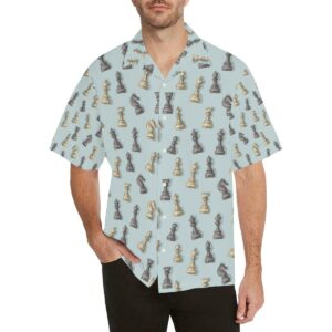 Chess Pattern Print Design Hawaiian Shirt  - Thelegend59