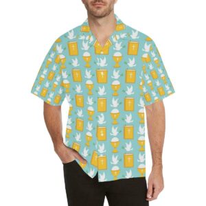 Christian Pattern Print Design Hawaiian Shirt  - Thelegend59