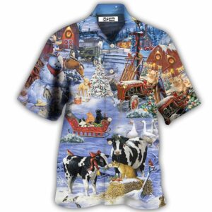Christmas Love Farm - Hawaiian Shirt - For Men And Women - Kids  - Thelegend59