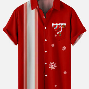 Christmas Santa Men'S Hawaiian Shirt - For Men And Women - Kids  - Thelegend59