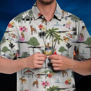 Cirneco Dell'Etna Hawaiian Shirt Hawaii Beach Retro  - Thelegend59