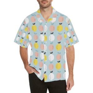Citrus Pattern Print Design Hawaiian Shirt  - Thelegend59