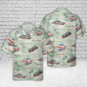 Coast Guard Uss Short Sleeve Hawaiian Shirts - Beach Shorts  - Thelegend59