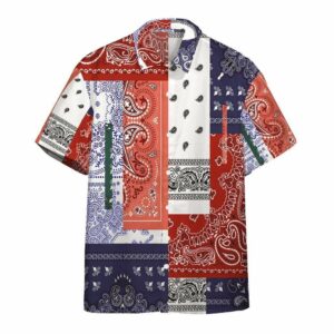 Colorful Paisley Pattern Hawaiian Aloha Hawaiian Shirtss  - Thelegend59