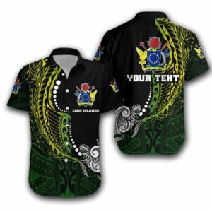 Cook Islands Hawaiian Shirt Simple Style  - Thelegend59