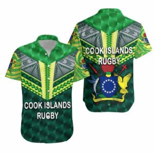 Cook Islands Rugby Hawaiian Shirt  - Thelegend59