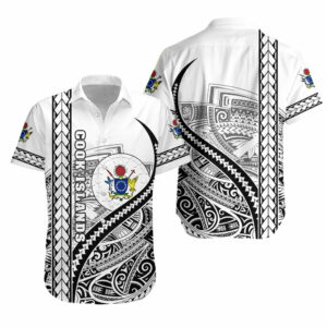 Cook Islands Rugby Hawaiian Shirt Simple  - Thelegend59