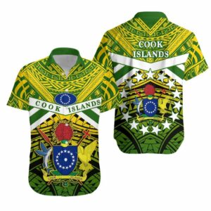 Cook Islands Rugby Hawaiian Shirt Spirit  - Thelegend59