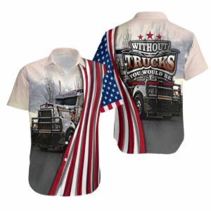 Cool Truck Driver Hawaiian Shirts  - Thelegend59