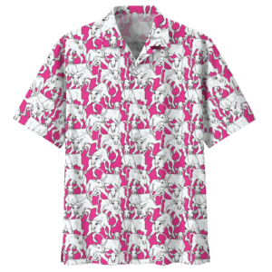 Cow Pink Amazing Design Unisex Hawaiian Shirt  - Thelegend59