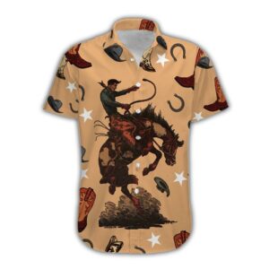 Cowboy Life Vintage Unisex Hawaiian Aloha Hawaiian Shirtss  - Thelegend59
