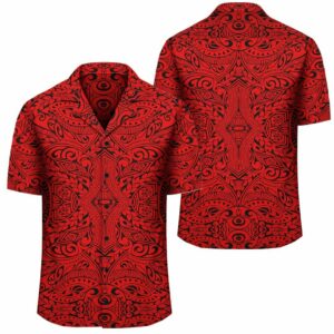 Culture Red Hawaiian Shirt  - Thelegend59