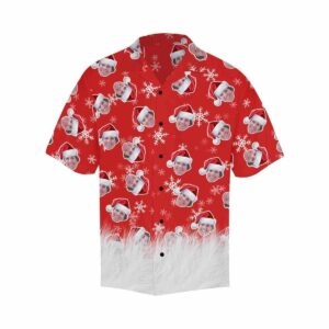 Custom Face Best Wishes Men'S Hawaiian Shirt  - Thelegend59