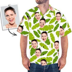Custom Face On Hawaiian Shirts Hawaiian Shirt Beach  - Thelegend59