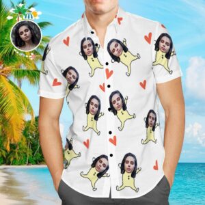 Custom Hawaiian Shirts Cute Body Design Aloha Beach Hawaiian Shirts For Men  - Thelegend59