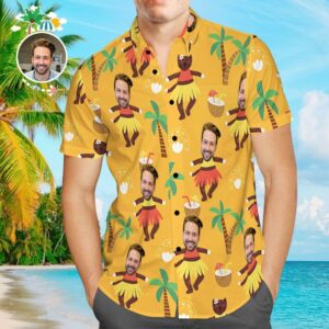 Custom Hawaiian Shirts Funny Men Body Aloha Beach Hawaiian Shirts For Men  - Thelegend59