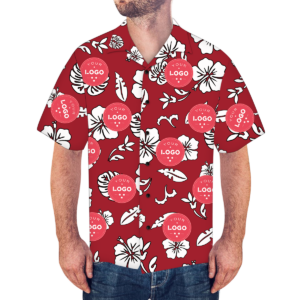 Custom Hawaiian Shirts Lily Flowers Personalised Aloha Beach Hawaiian Shirts For Men  - Thelegend59