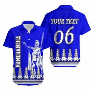 (Custom Personalised And Number) Kamehameha Schools Hawaiian Shirt  - Thelegend59
