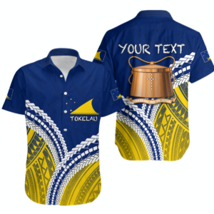 (Custom Personalised)Tokelau Hawaiian Shirt Lt6  - Thelegend59