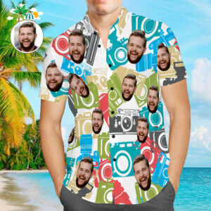 Custom Photography Men'S Hawaiian Shirt Gift For Photographer  - Thelegend59