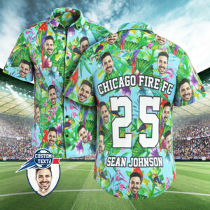 Custom Printed Hawaiian Shirt For Fans Personalised Face And Text Hawaiian Shirt Gift For Fans - Enjoy Summer Time  - Thelegend59
