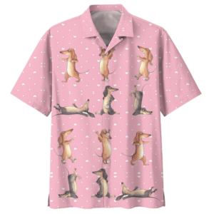 Dachshund Cute Lover Hawaiian Aloha Hawaiian Shirtss  - Thelegend59