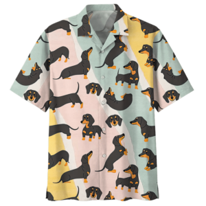 Dachshund Puppies Lover Hawaiian Aloha Hawaiian Shirtss  - Thelegend59