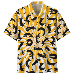 Dachshund Yellow Nice Design Unisex Hawaiian Shirt  - Thelegend59