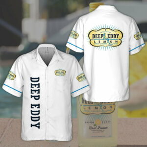 Deep Eddy Lemon All Over Print 3D Aloha Summer Beach Hawaiian Shirt  - Thelegend59