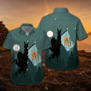 Delaware Proud Bigfoot Sasquatch American Hawaiian Aloha Hawaiian Shirtss  - Thelegend59
