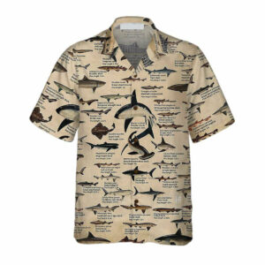 Different Types Of Sharks Hawaiian Shirt - For Men And Women - Kids  - Thelegend59