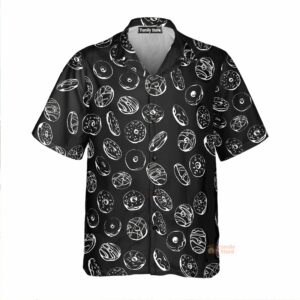Donut Pattern Hawaiian Shirt - For Men And Women - Kids  - Thelegend59