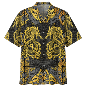 Dragon Viking Hawaiian Shirt  - Thelegend59