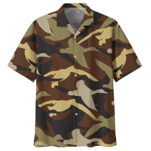 Duck Khaki Amazing Design Unisex Hawaiian Shirt  - Thelegend59