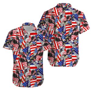 Eagle America Archives Hawaiian Shirts  - Thelegend59