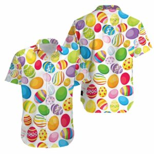 Easter Day Bunny Egg So Cute Hawaiian Aloha Hawaiian Shirtss  - Thelegend59