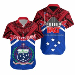 F.A.S.T Samoa Hawaiian Shirt Forever  - Thelegend59