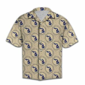 Family Matching Michigan Lover Hawaiian Aloha Hawaiian Shirtss  - Thelegend59