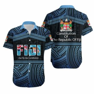 Fiji Constitution Day N Patterns Hawaiian Shirt  - Thelegend59
