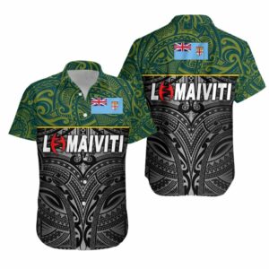 Fiji Lomaiviti Rugby Hawaiian Shirt Original Style  - Thelegend59