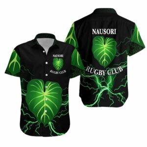 Fiji Nausori Rugby Hawaiian Shirt Simple Style Lt8  - Thelegend59
