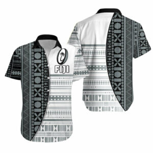 Fiji Rugby Hawaiian Shirt Impressive Version  - Thelegend59