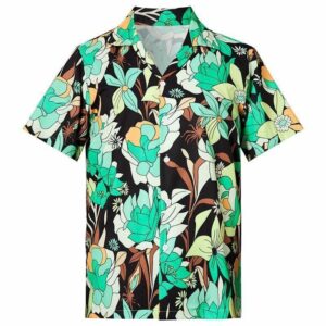 Find Mens Hawaiian Shirts Flowers Printed  - Thelegend59