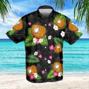 Floral Bahawaiian Shirtseball Hawaiian Shirtsummer Tropical Hawaiian Aloha Hawaiian Shirts  - Thelegend59