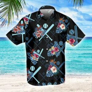Floral Bahawaiian Shirtseball Tropical Ibe Hawaiian Aloha Hawaiian Shirts  - Thelegend59