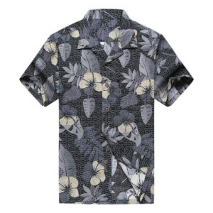 Floral Gray Awesome Design Hawaiian Shirt  - Thelegend59
