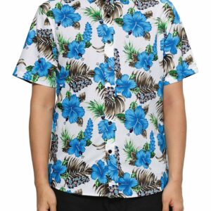 Floral White High Quality Hawaiian Shirt  - Thelegend59