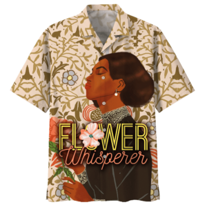 Florist Peach Amazing Design Unisex Hawaiian Shirt  - Thelegend59