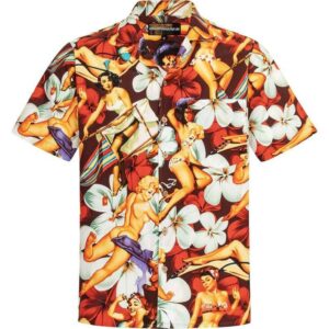 Flower Girls Multicolor Unique Design Hawaiian Shirt  - Thelegend59